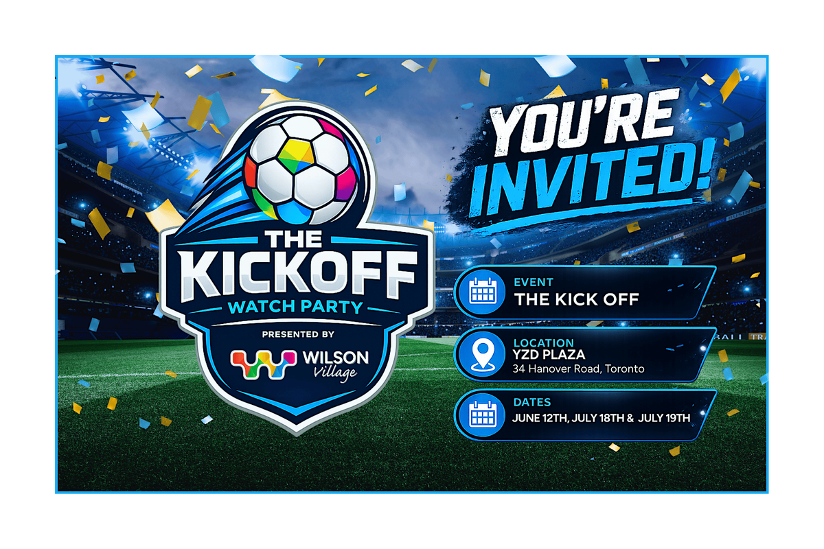 The Kickoff Watch Party With The Wilson Village BIA