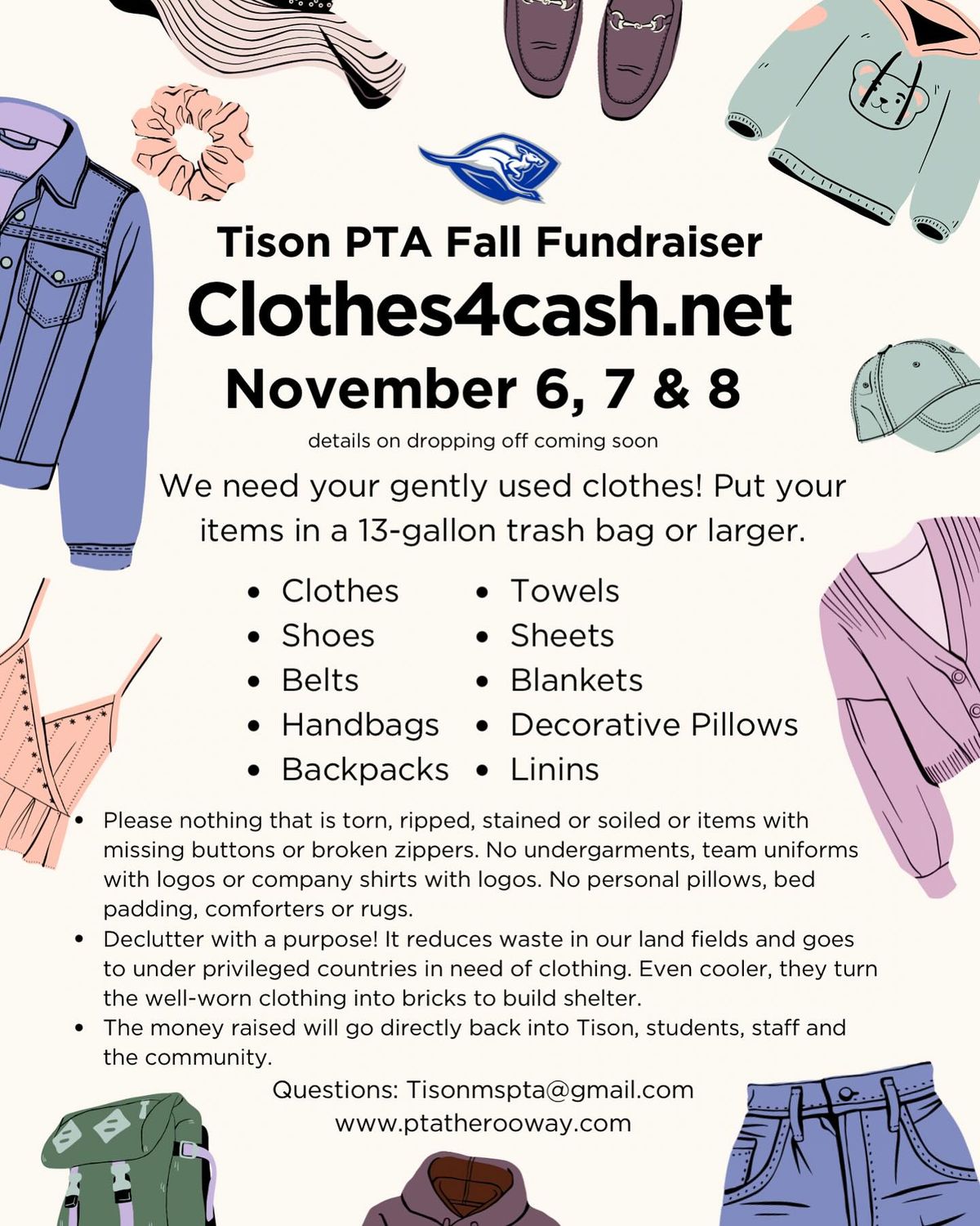 Tison PTA Fall Fundraiser