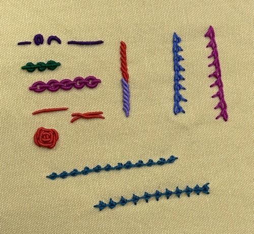 Embroidery Foundations 5: Couched & Laid Stitches with Laura Tandeske