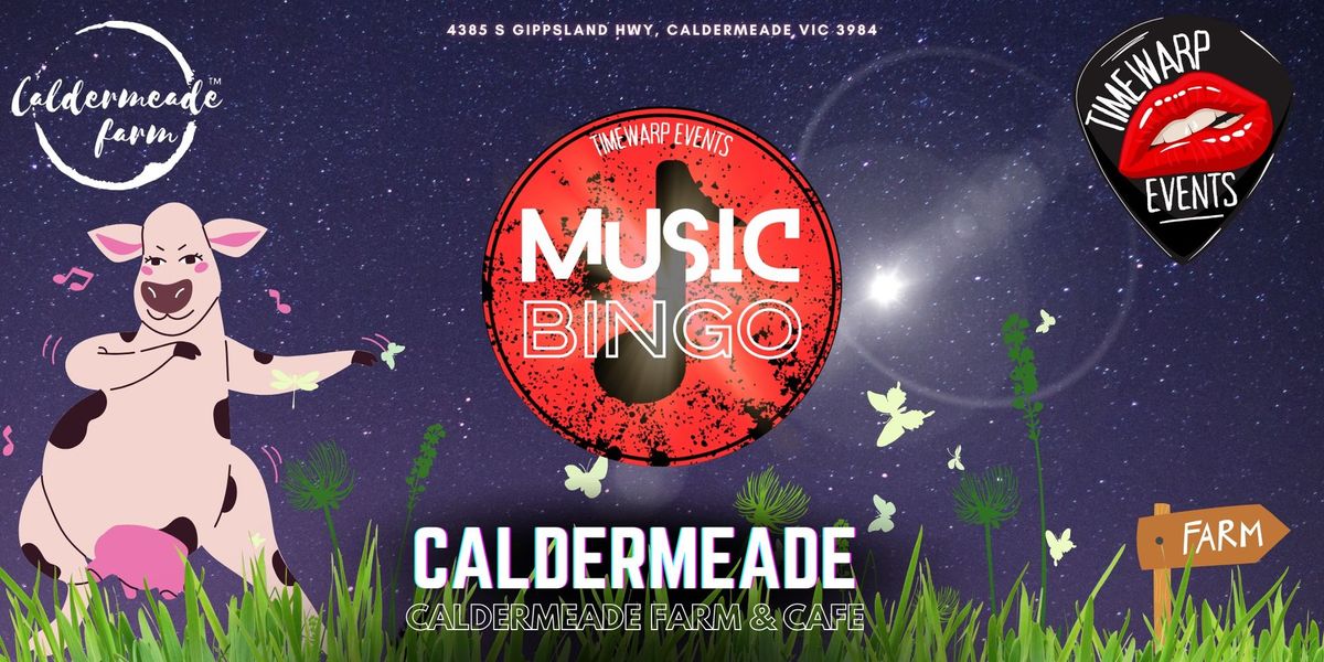 Music Bingo by Timewarp Events! Doors open at 6pm for meals!