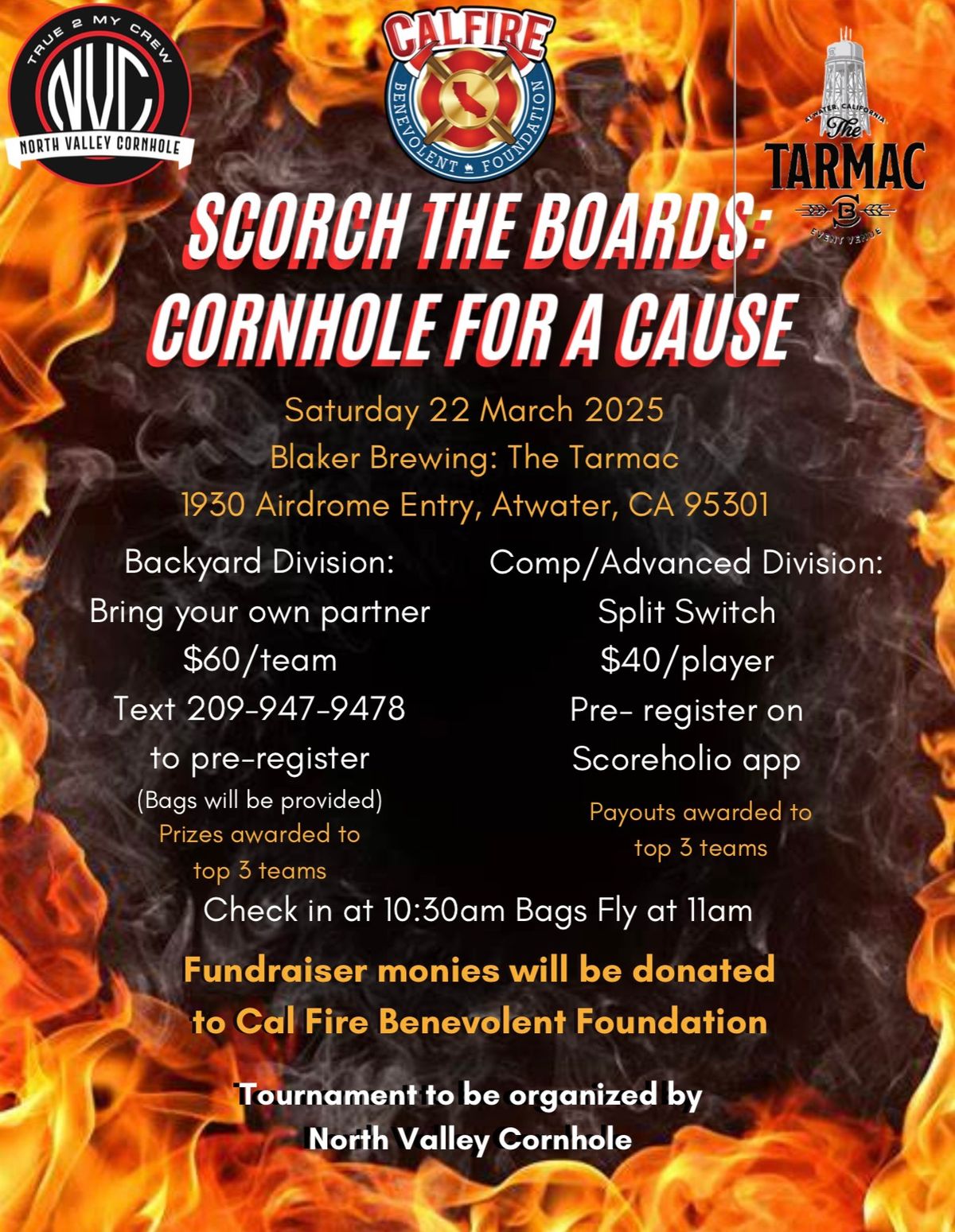 Scorch The Boards: Cornhole For A Cause