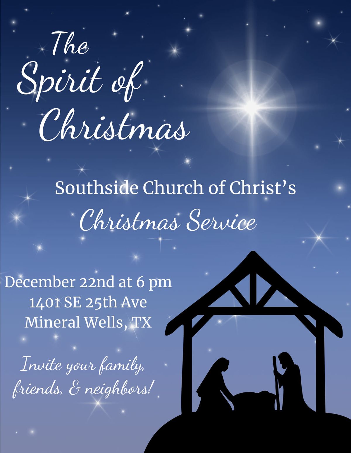 Area-Wide Christmas Worship Service