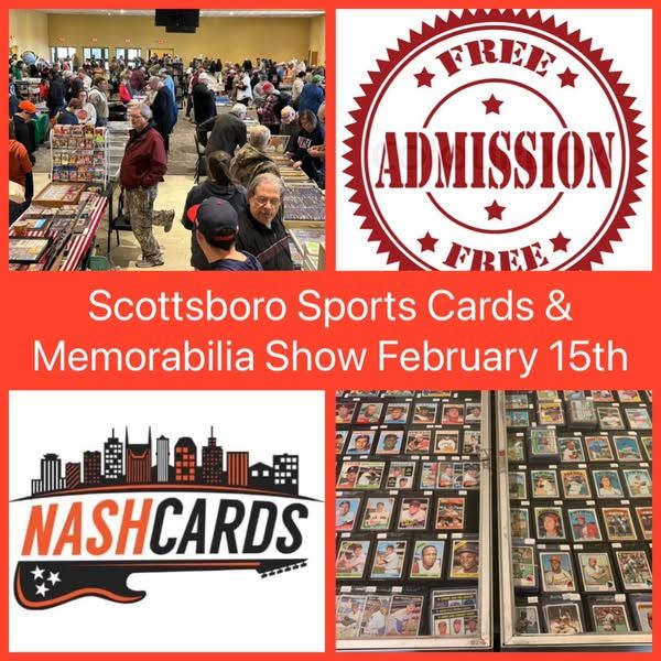 Scottsboro Sports Cards & Memorabilia Show