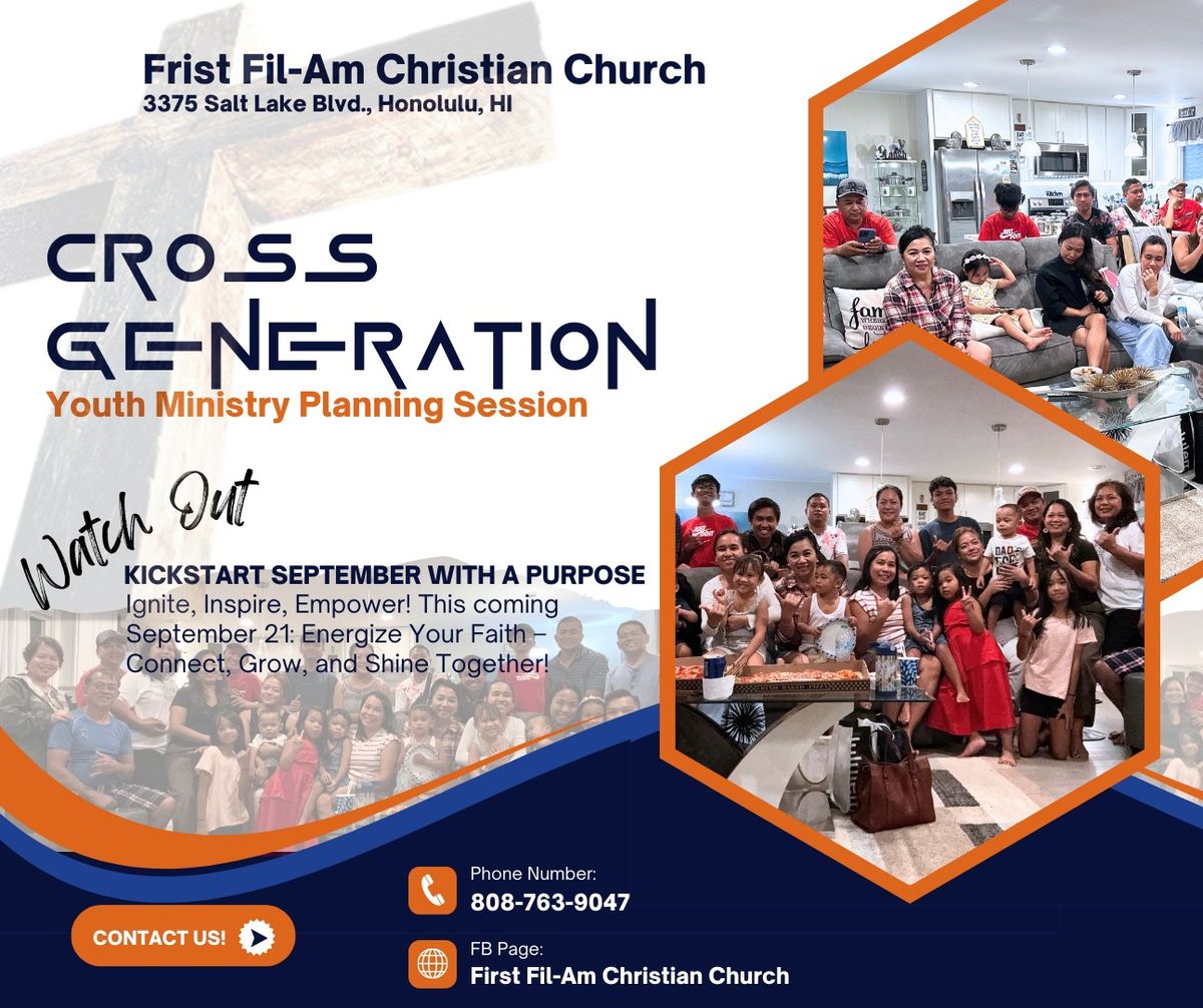 CROSS GENERATION Youth Ministry Kickstart