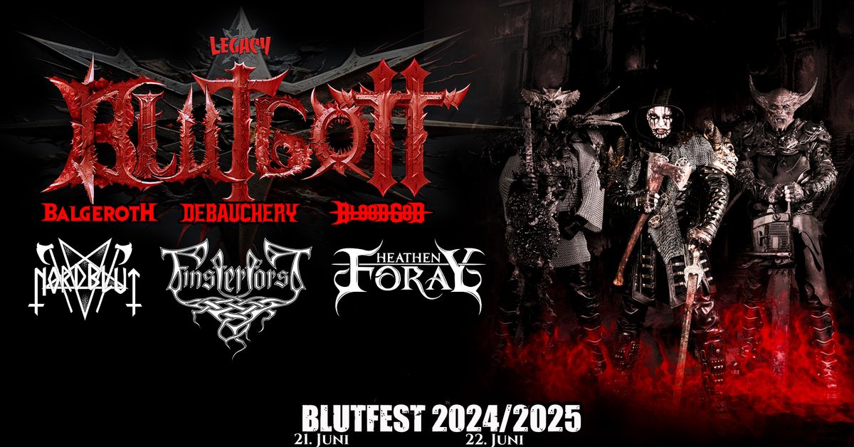 Blutgott - Blutfest featuring  Balgeroth\/Debauchery\/BloodGod