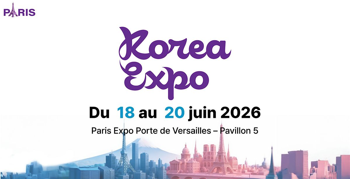 2026 Korea Expo Paris