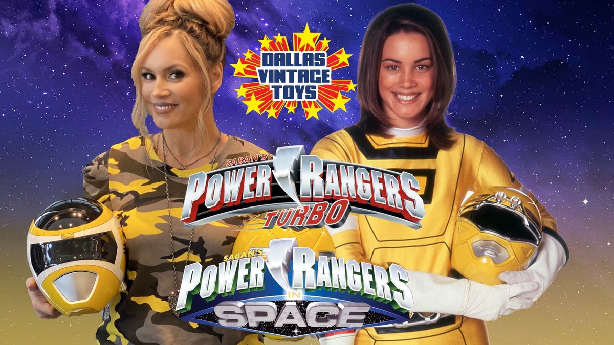 Tracy Lynn Cruz Appearance at Dallas Vintage Toys (Power Rangers Turbo, Space)