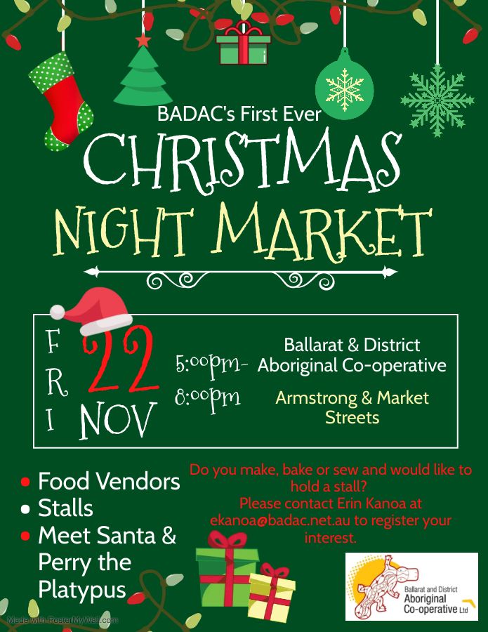 BADAC's Christmas Night Market