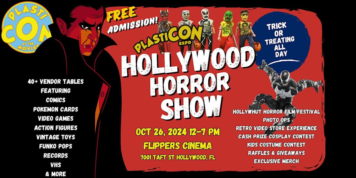 PlastiCon Expo: Hollywood Horror Show