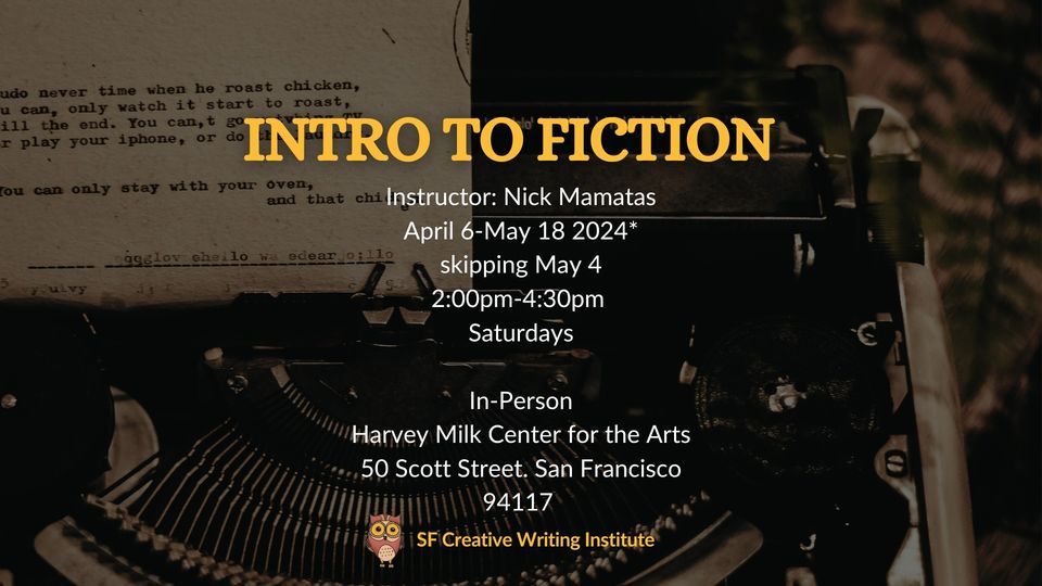 Intro to Fiction