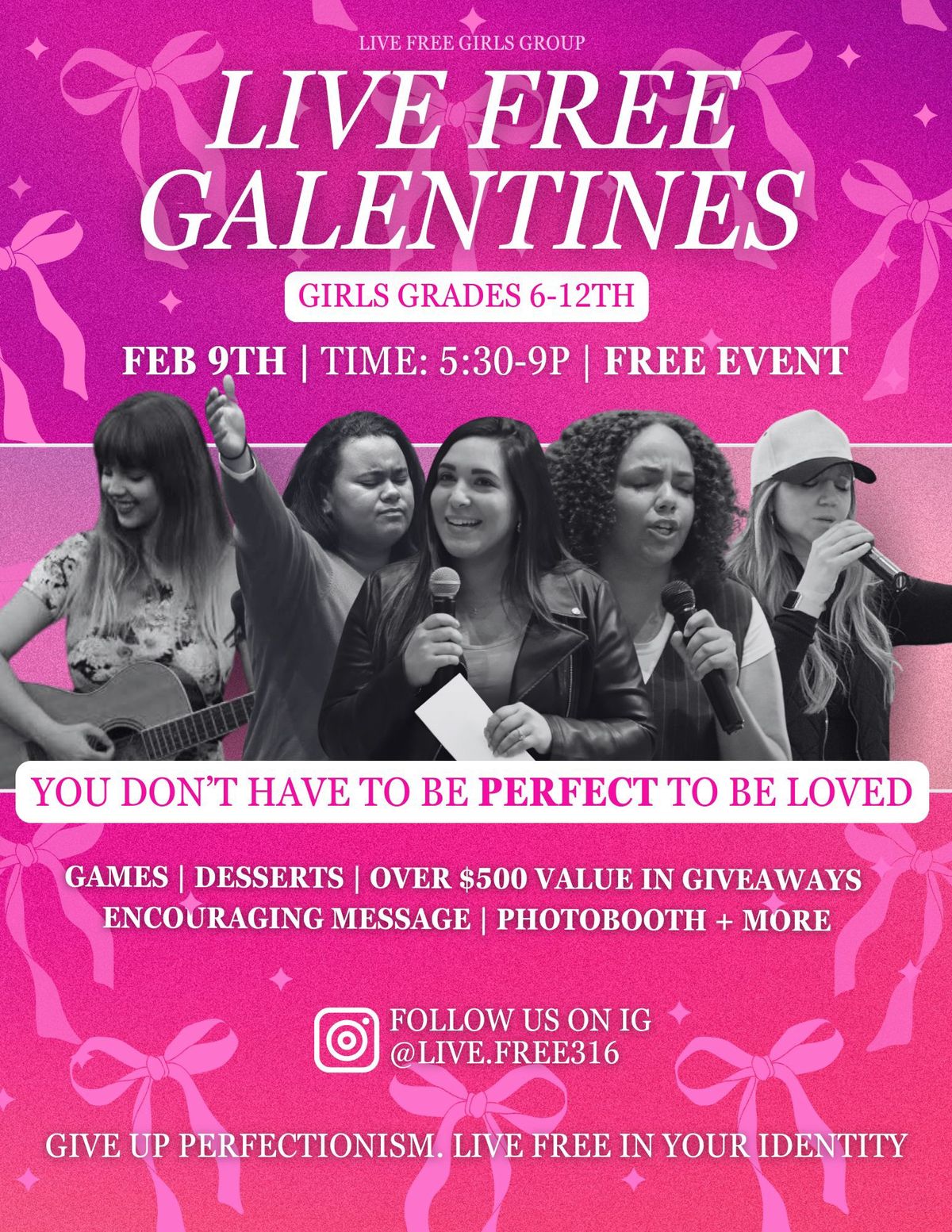 LIVE FREE GALENTINES DAY