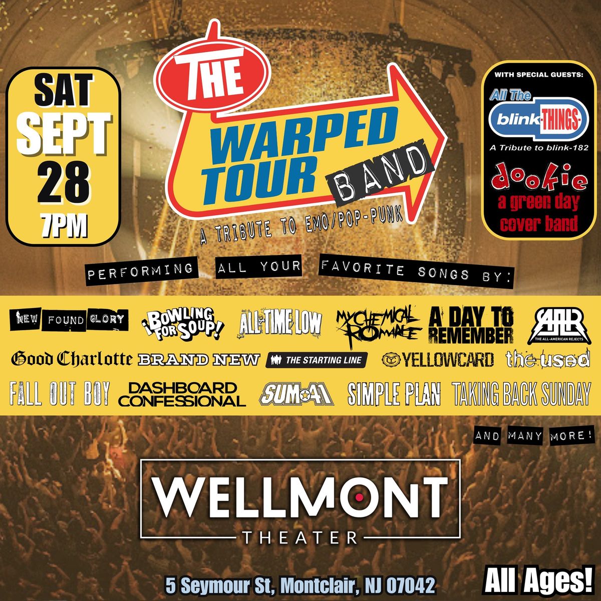 The Warped Tour Band - The Wellmont Theater