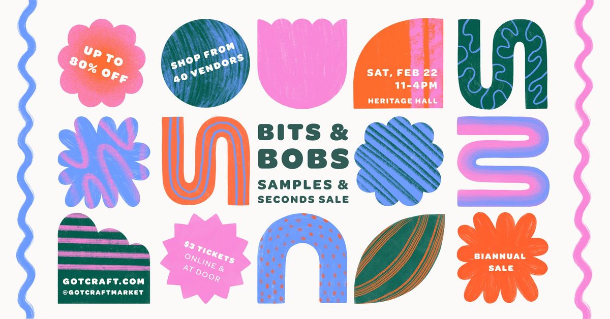 Bits + Bobs Samples and Seconds SALE