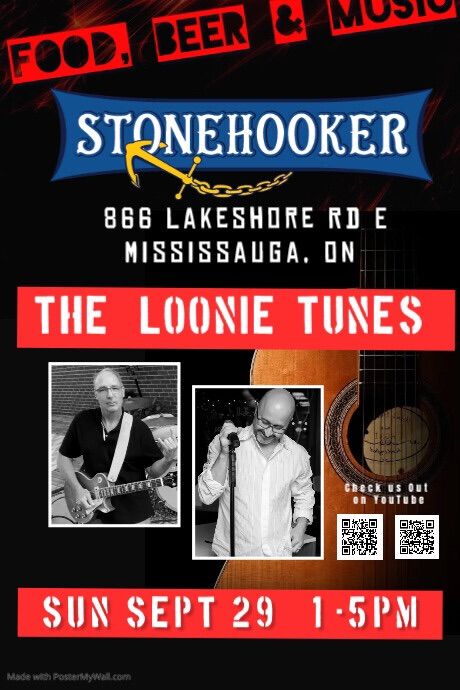 The Loonie Tunes (half of The 2 Dollar Bills) at Stonehooker Brewing Company