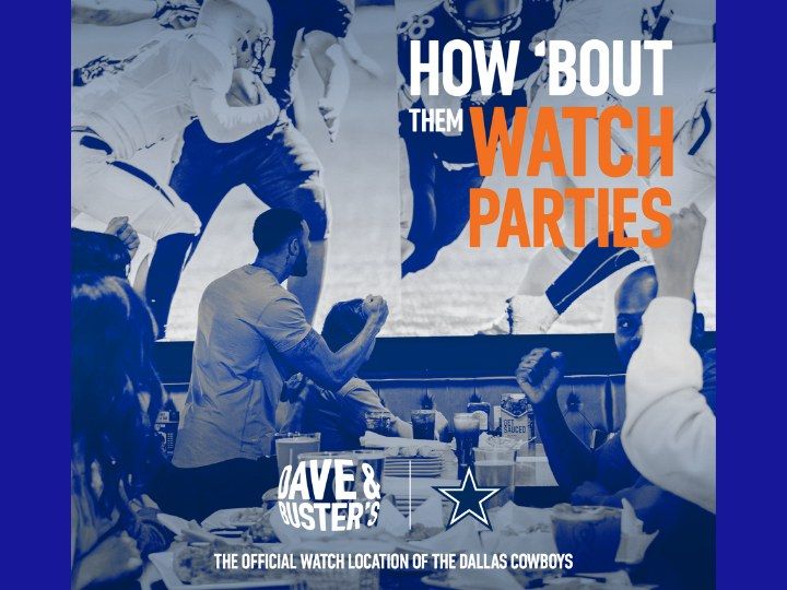 Dave & Buster's Dallas Cowboys Watch Party