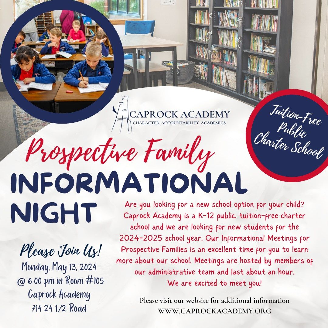 Informational Meeting for Prospective Families