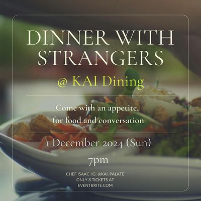 Dinner with Strangers