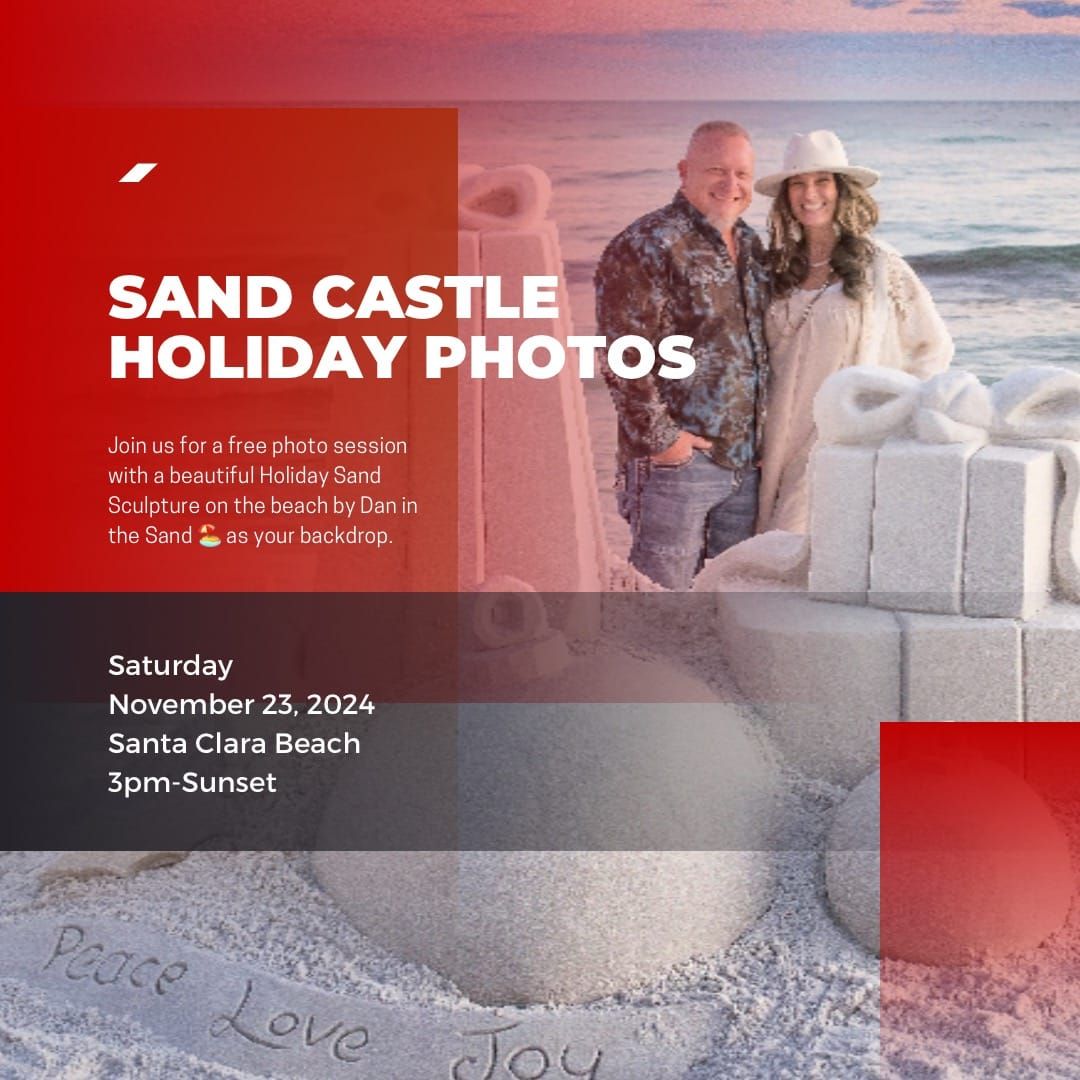 30A Holiday sculpture photo shoot!