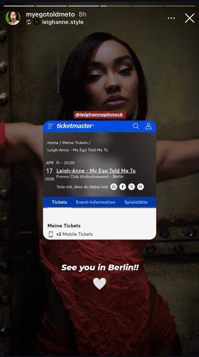 Leigh-Anne: My Ego Told Me To at O2 Forum Kentish Town