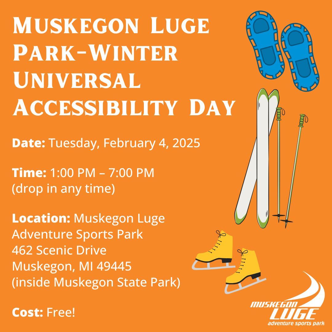 Muskegon Luge Park-Winter Universal Accessibility Day