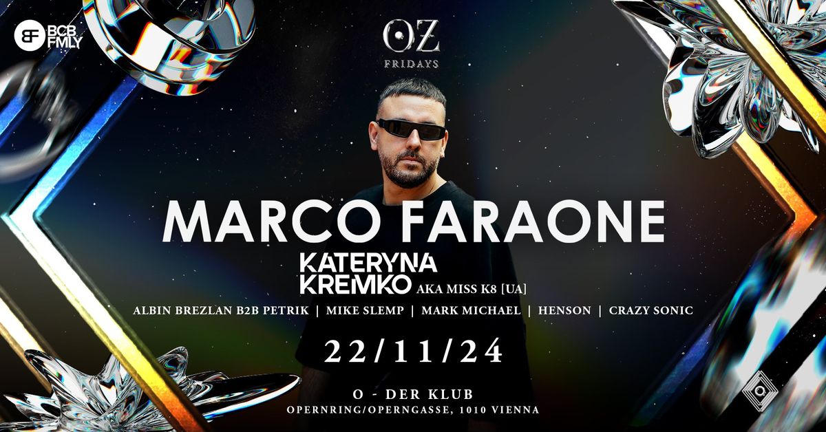 OZ w\/ MARCO FARAONE [uncage | drumcode]