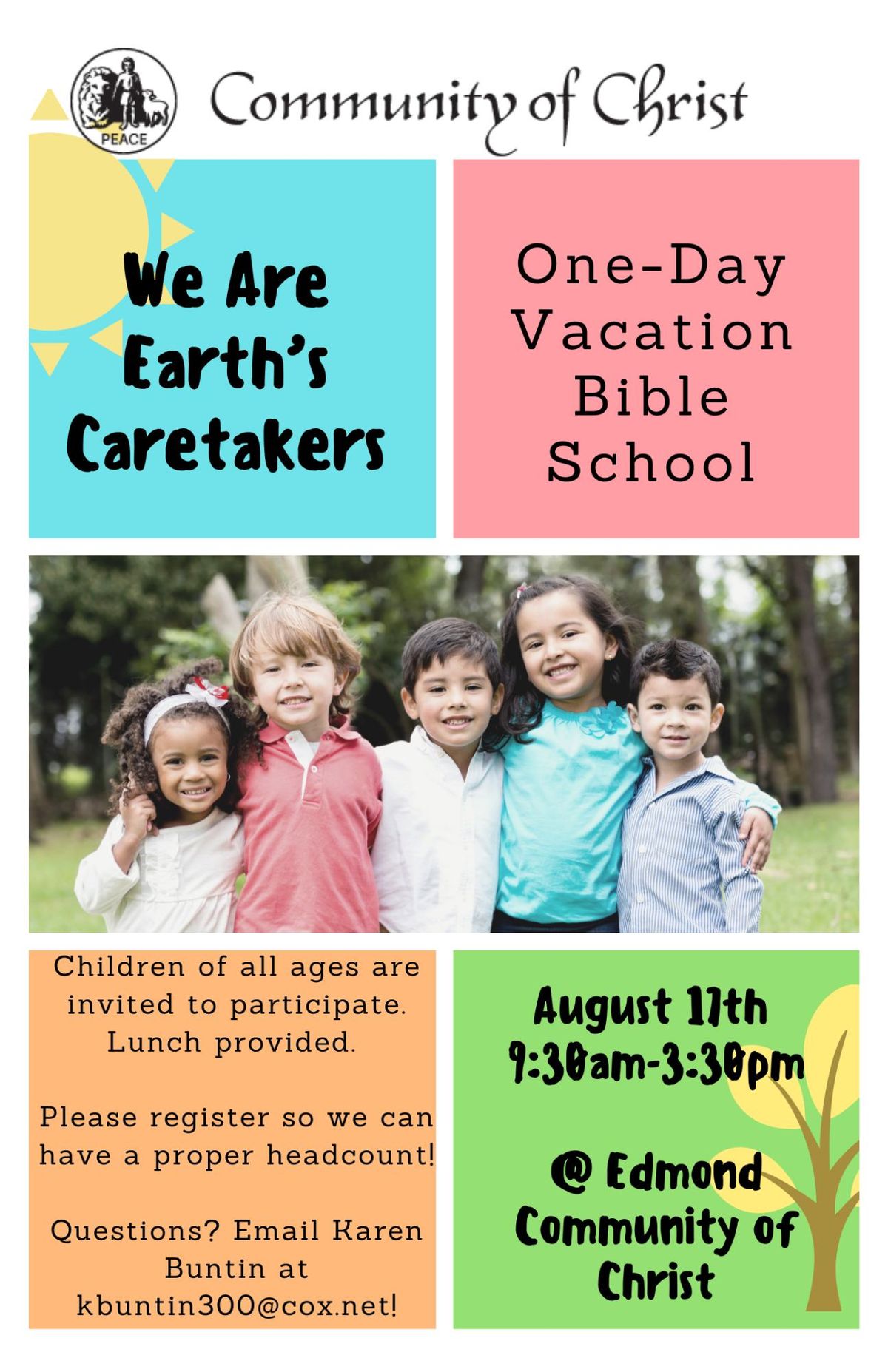 Vacation Bible School: We Are Earth's Caretakers