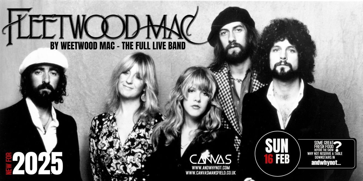 A Sunday Afternoon with FLEETWOOD MAC - BY Weetwood Mac - The Full Live Band