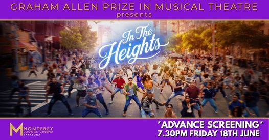 In The Heights Advance Screening Fundraiser