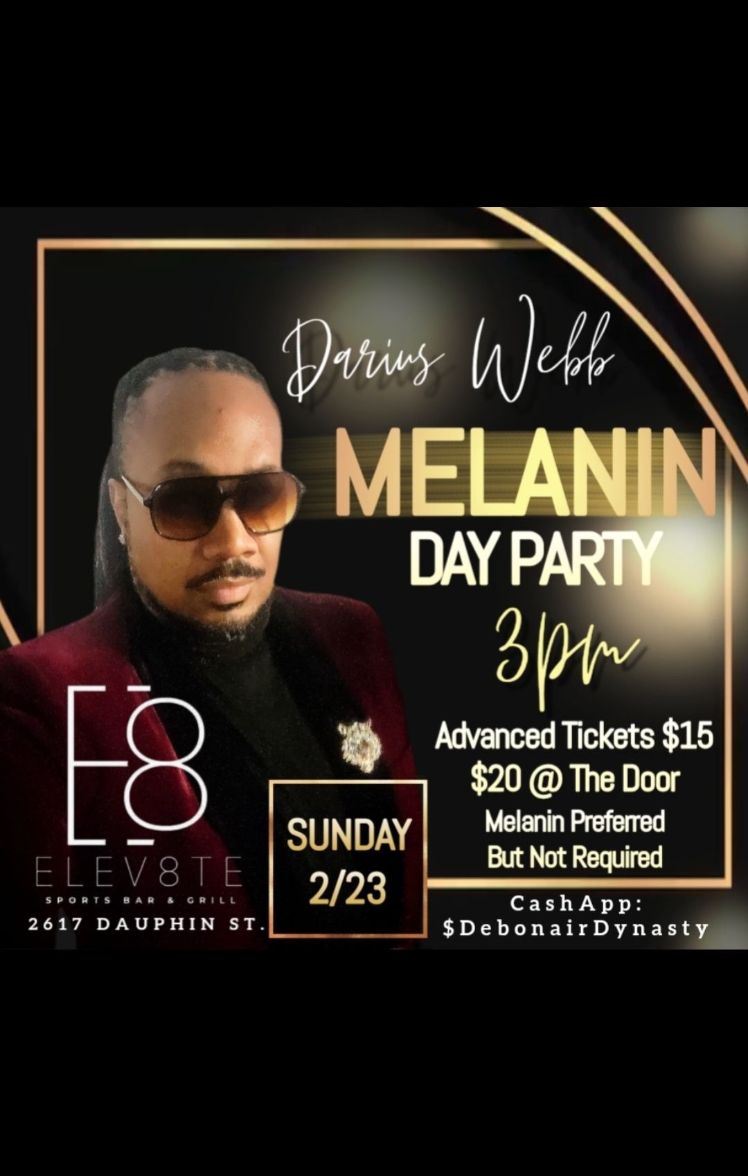 3rd Annual Melanin Day Party