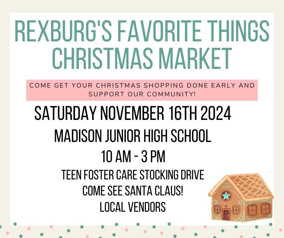 Rexburg\u2019s Favorite Things Christmas Market 