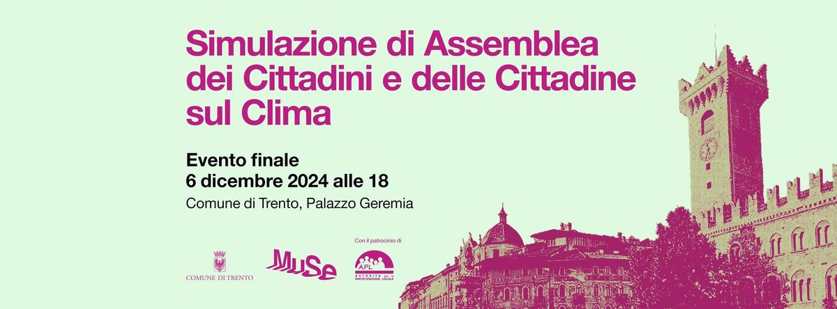 Simulazione Assemblee dei Cittadini e delle Cittadine sul Clima - Evento finale