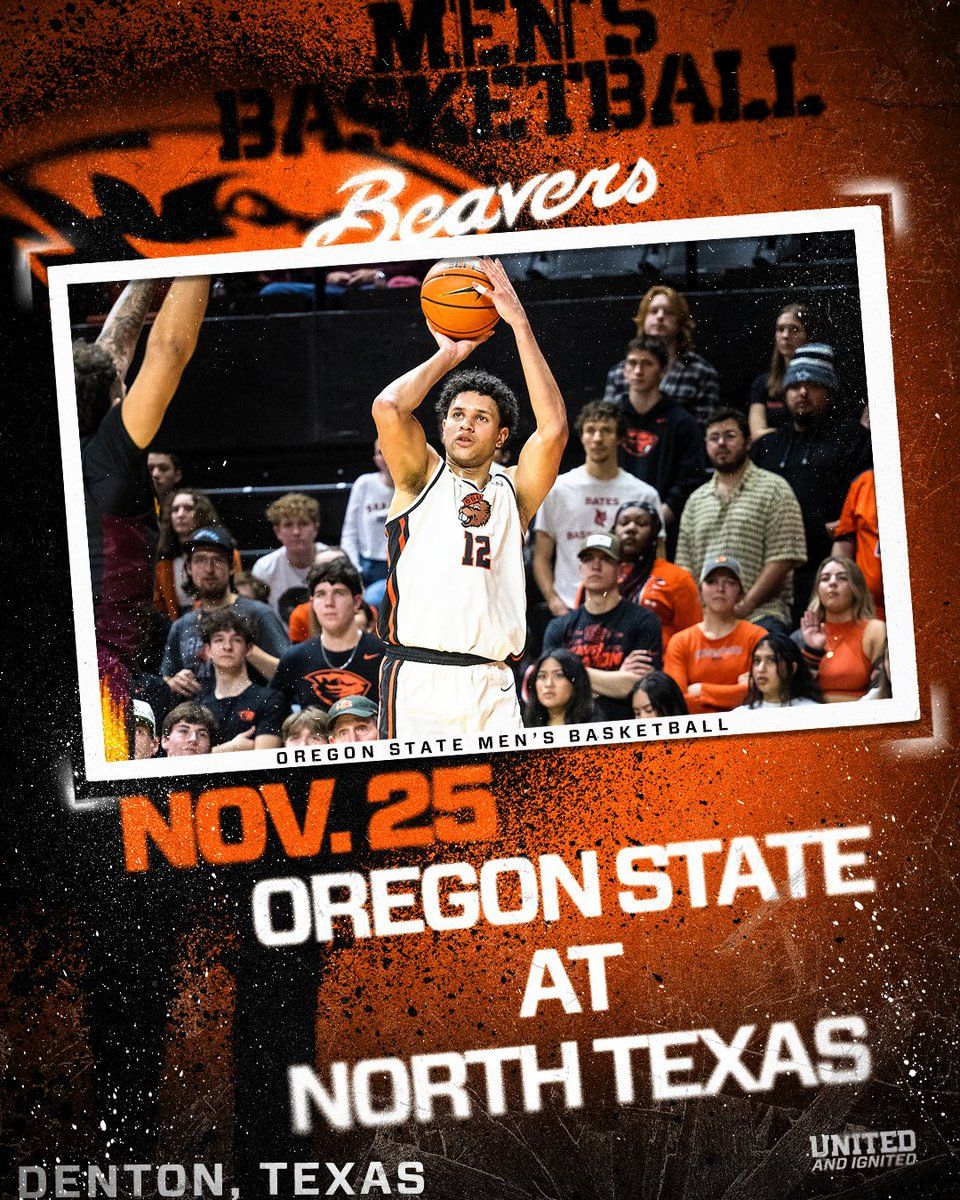 Oregon State Beavers at North Texas Mean Green Mens Basketball