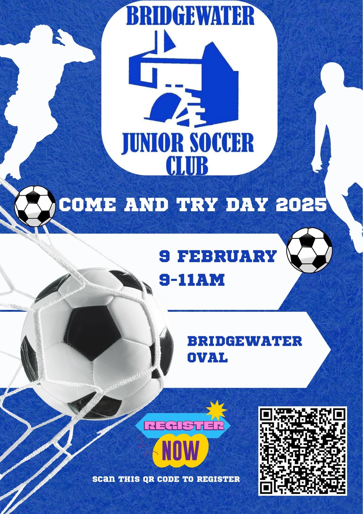 Bridgewater Junior Soccer Club Come and Try!