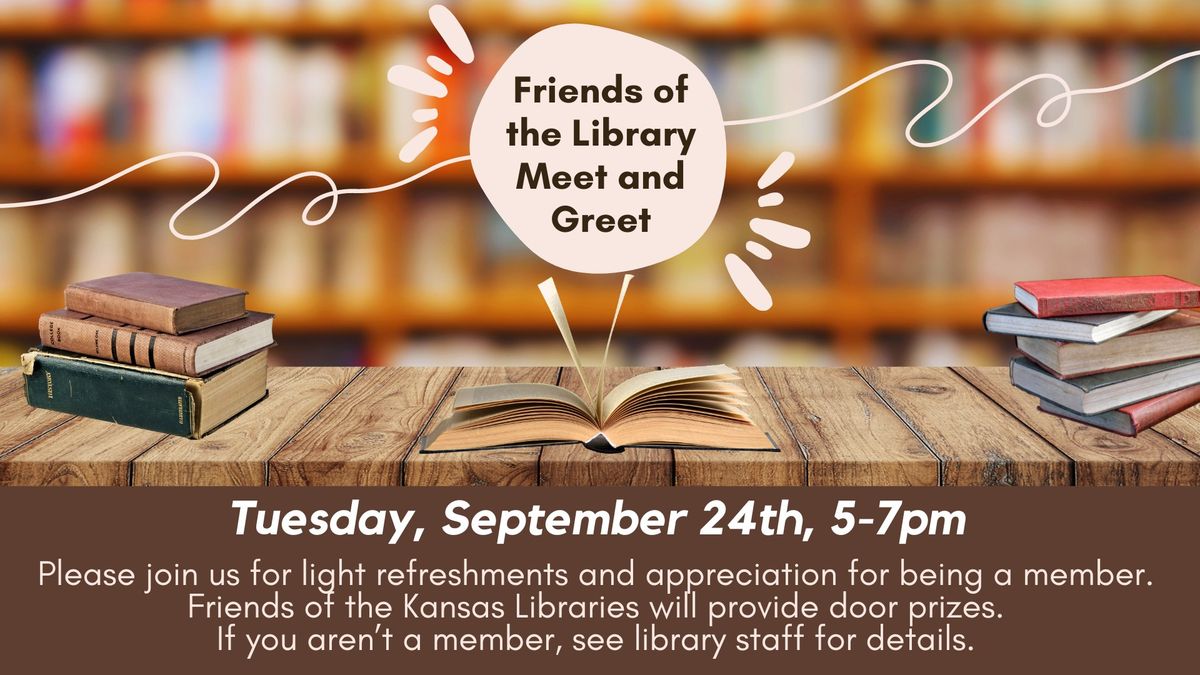 Friends of the Library Meet and Greet