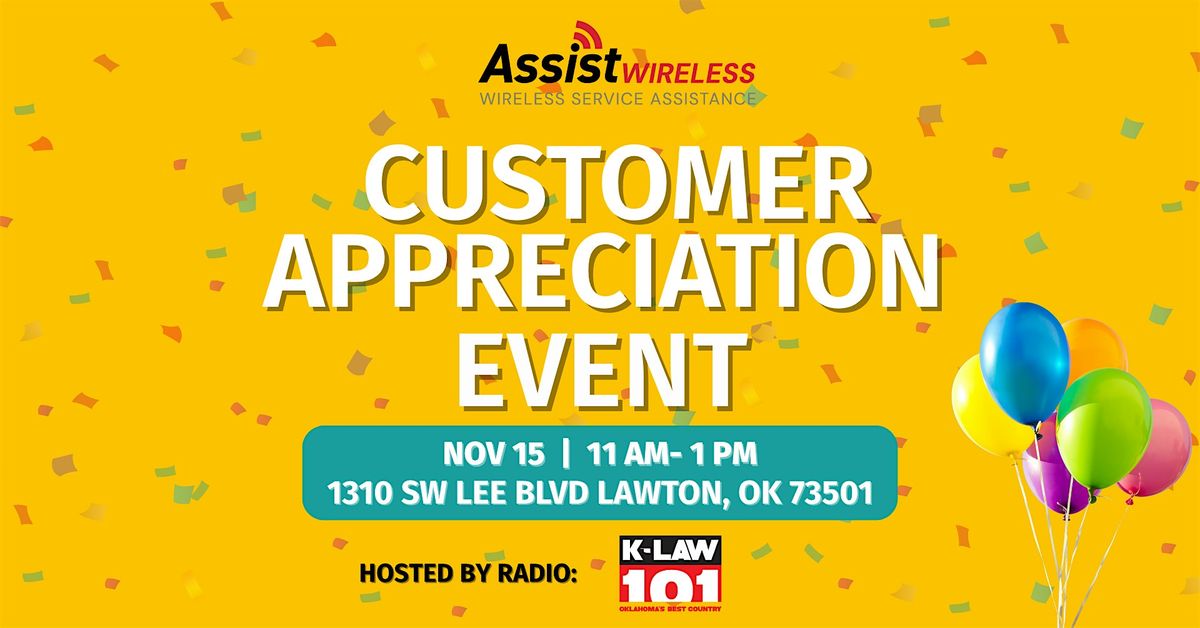Customer Appreciation Event- Lawton
