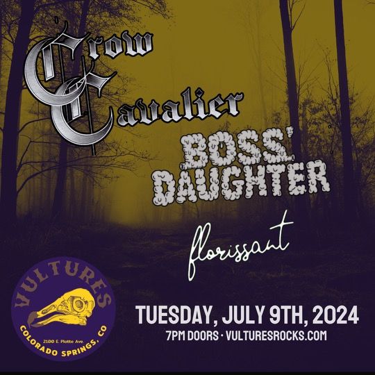 Boss' Daughter, Crow Cavalier, Florissant - Vultures in Colorado Springs, CO