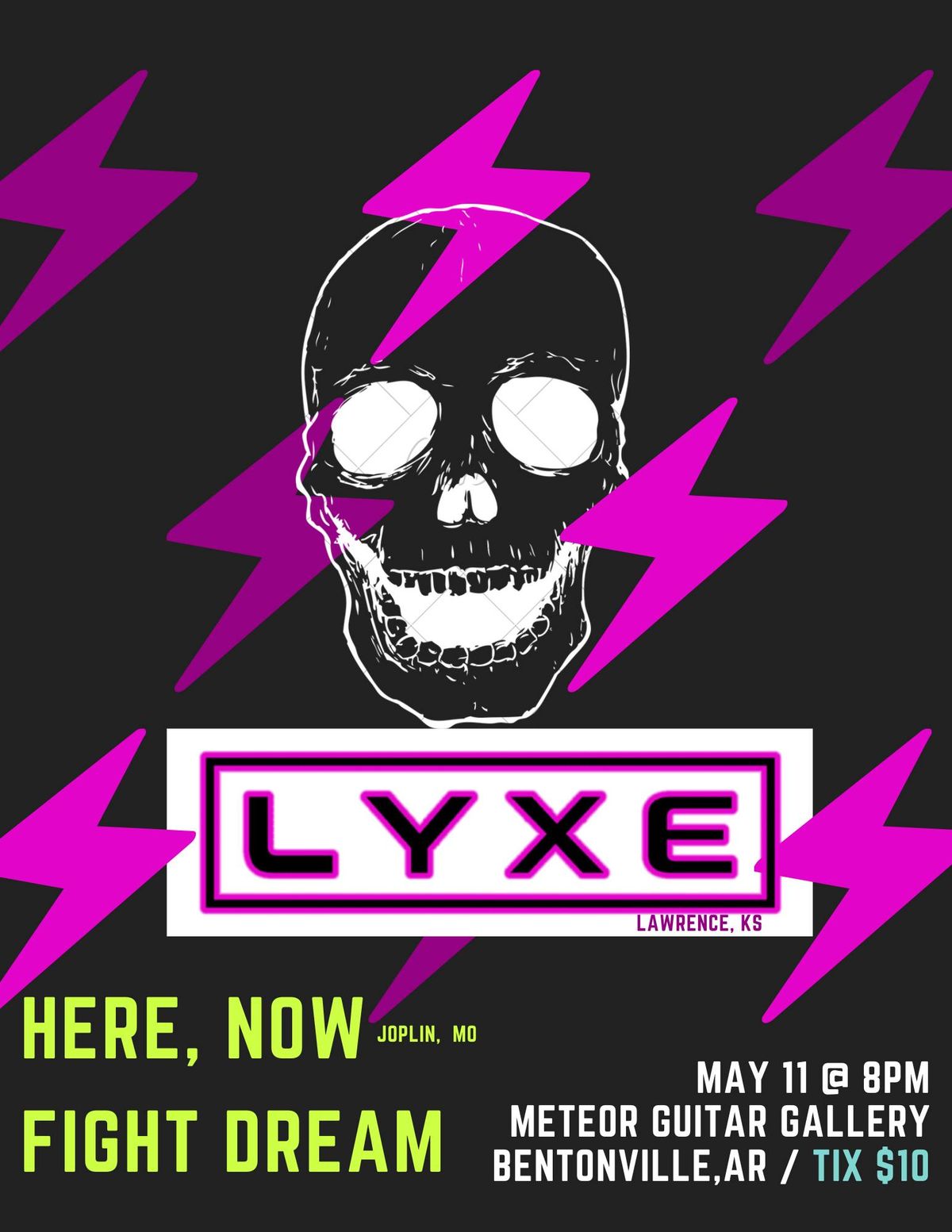 LYXE \/ Here, Now \/ Fight Dream