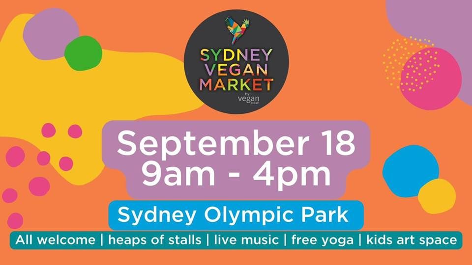 Vegan market Sydney Olympic park, Park St, Sydney Olympic Park NSW