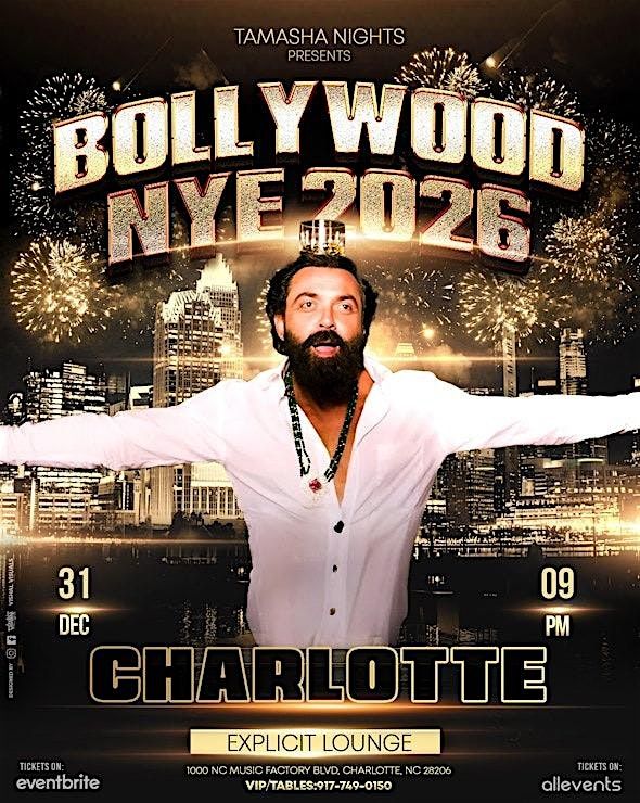 Blue Glove Presents: #1 OFFICIAL CHARLOTTE BOLLYWOOD NYE 2026 | EXPLICIT