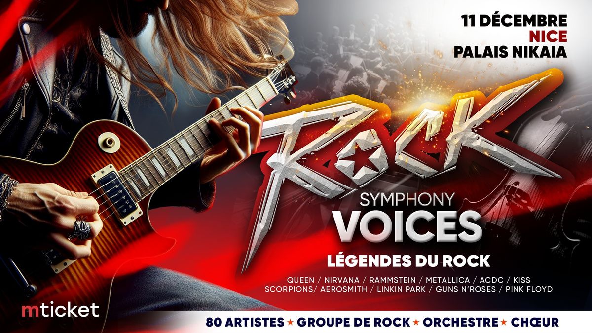 ROCK SYMPHONY VOICES \u00e0 NICE !