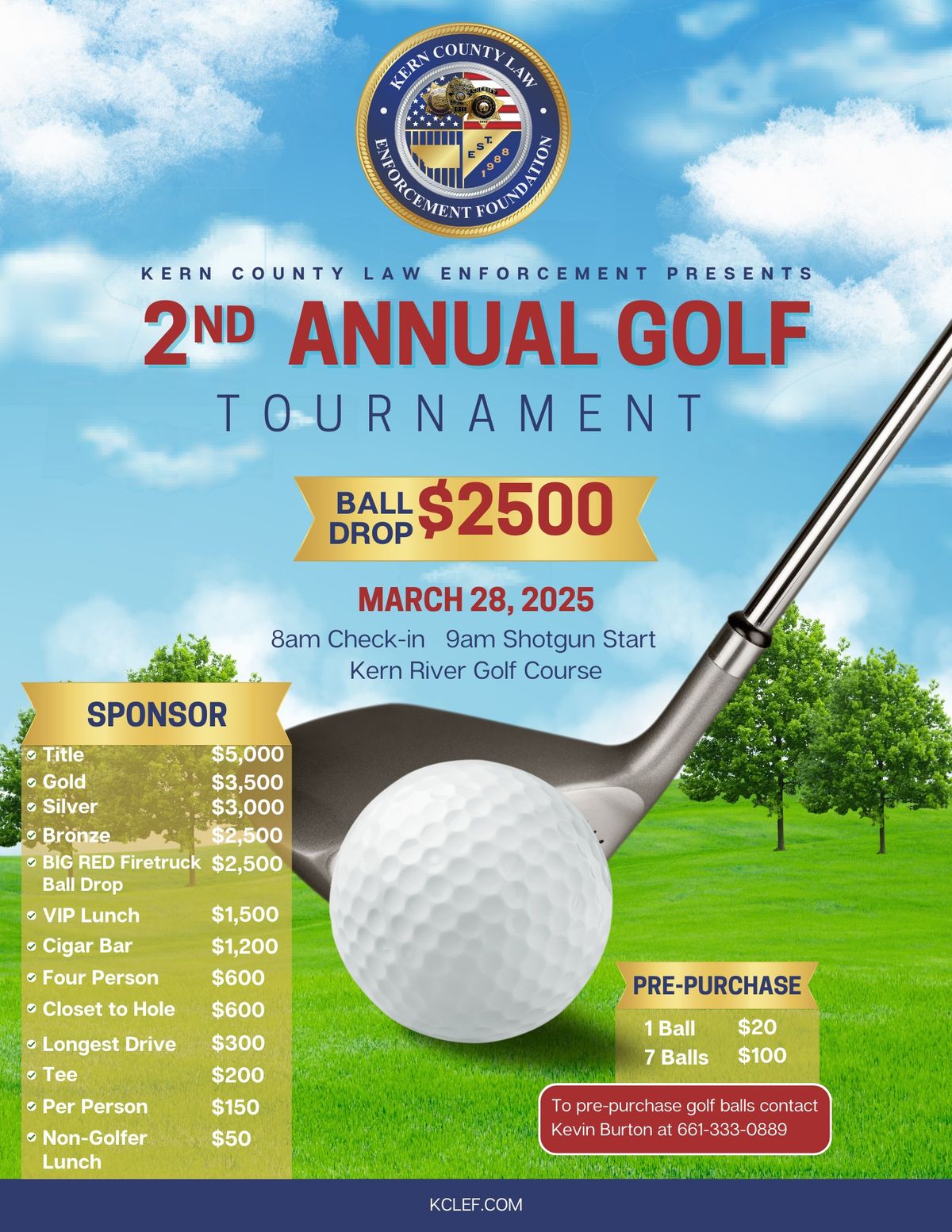 2nd Annual KCLEF Golf Tournament