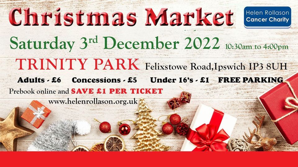 Ipswich Trinity Park Christmas Market, Trinity Park Events