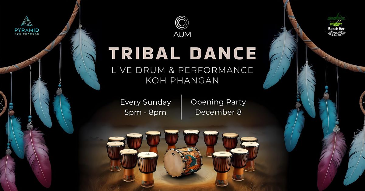 \ud83e\ude98Tribal Dance Koh Phangan (Live Drum & Performance)\ud83e\ude98