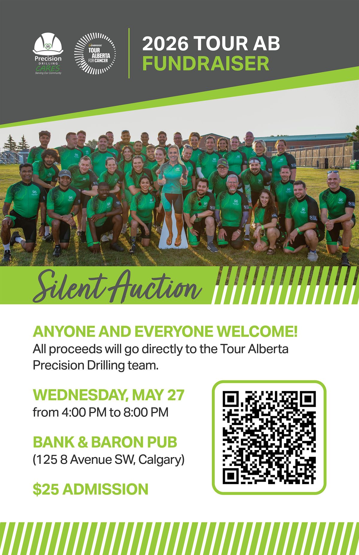 5th Annual Precision Drilling Ride Team - Fundraiser and Auction