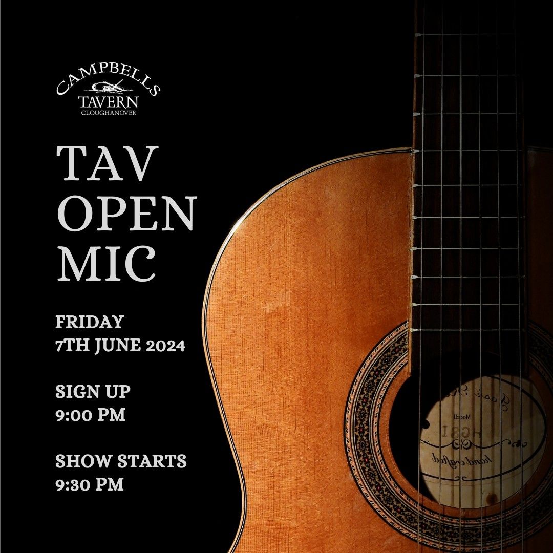 Tav Open Mic 