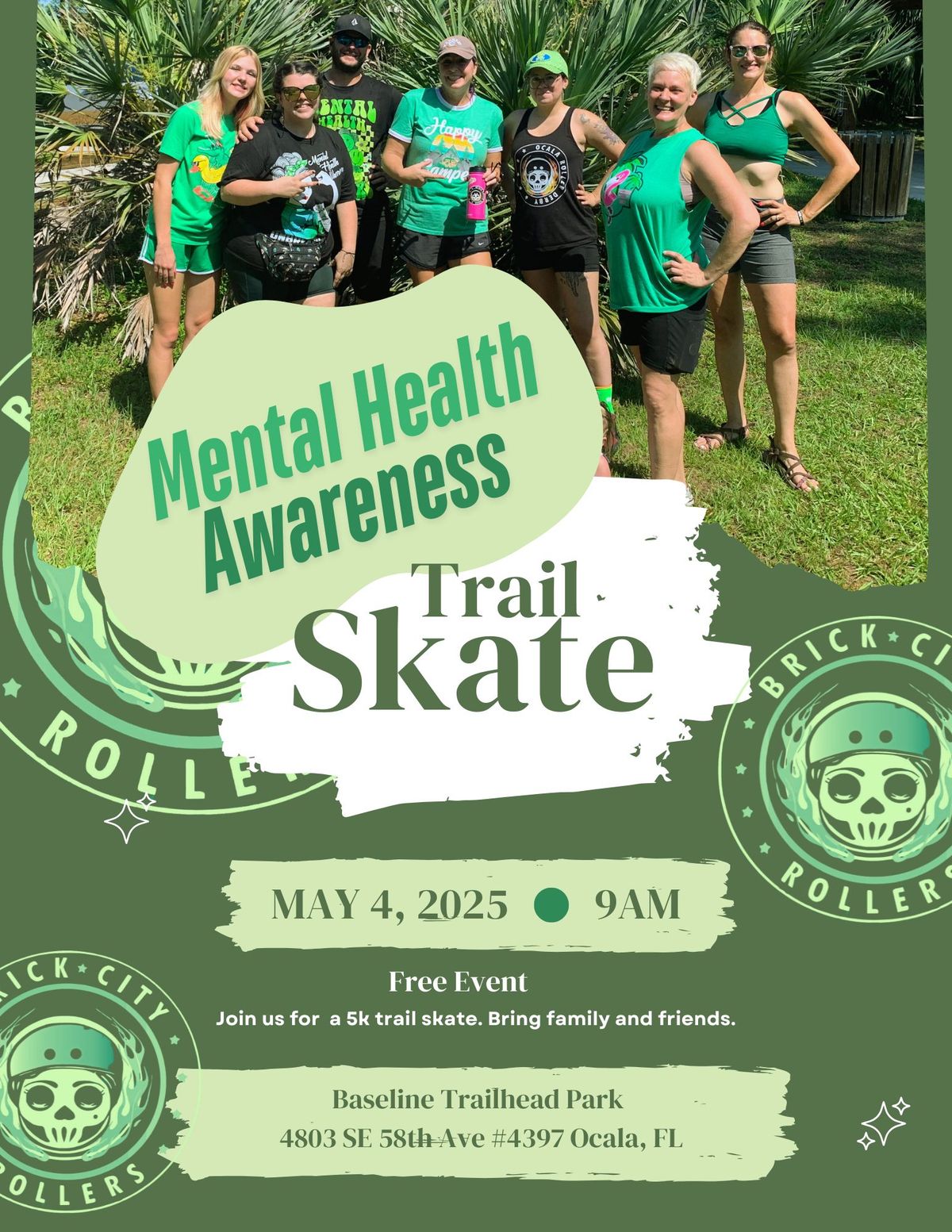 Mental Health Awareness Trail SKate