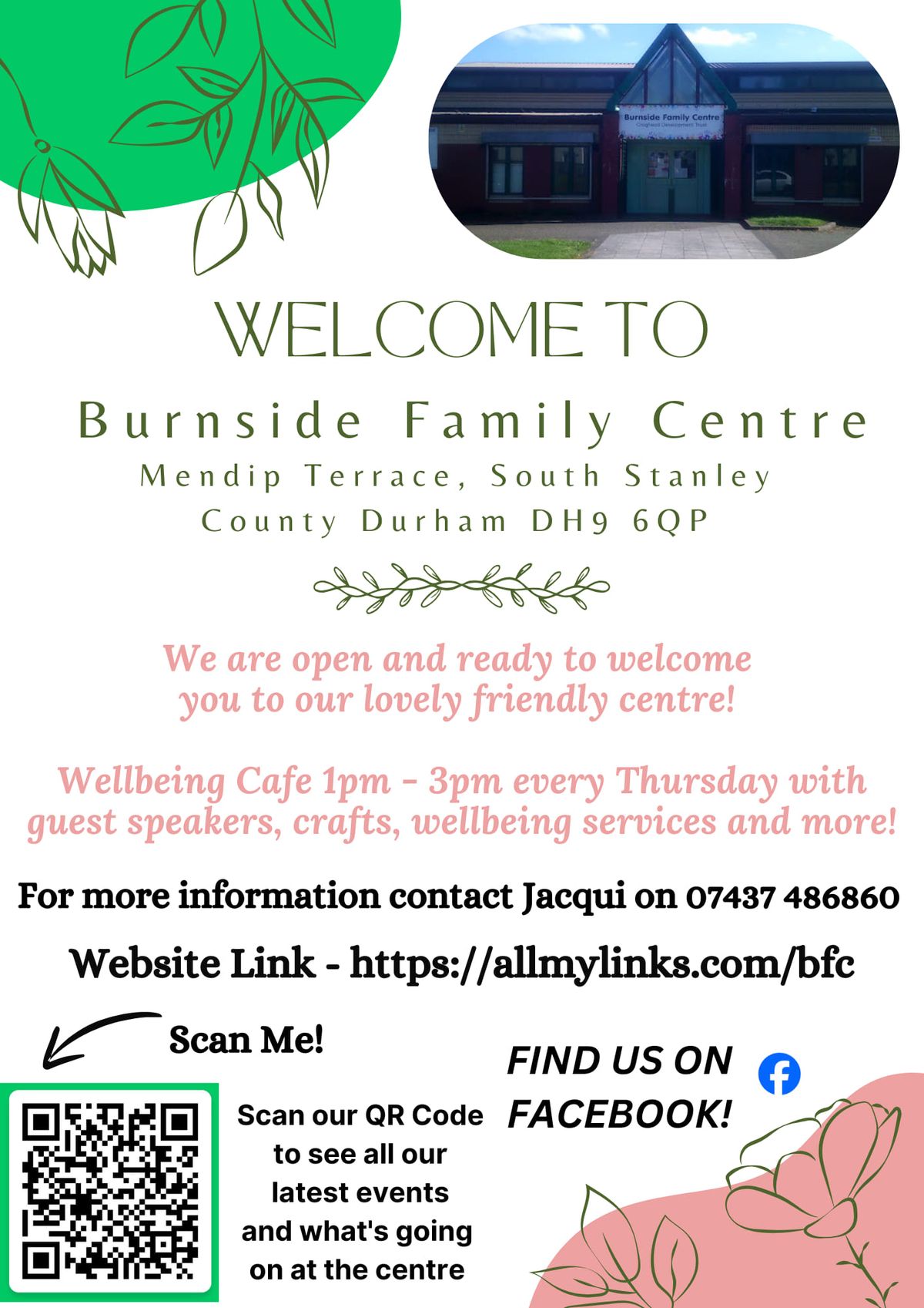 Burnside Family Centre (well-being caf\u00e9)