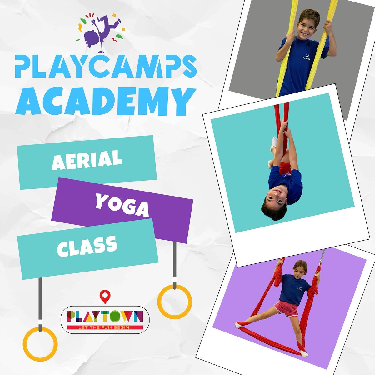 PLAYCAMPS ACADEMY AERIAL YOGA CLASS