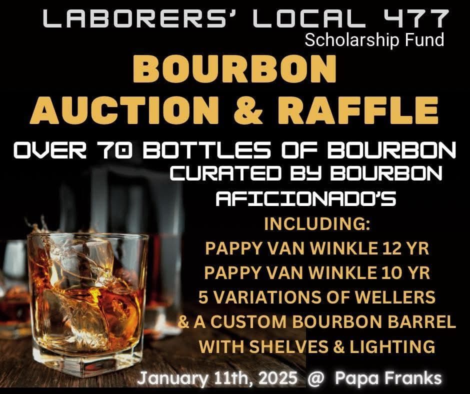 Bourbon Auction and Raffle