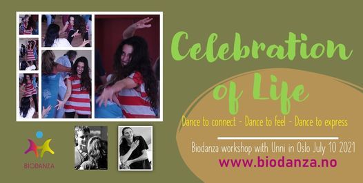 Celebration of Life - Biodanza workshop in Oslo with Unni